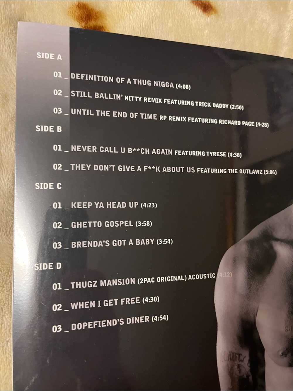 2Pac The best of part 2. Marble colored vinyl double LP brand new still sealed. - Picture 3 of 7